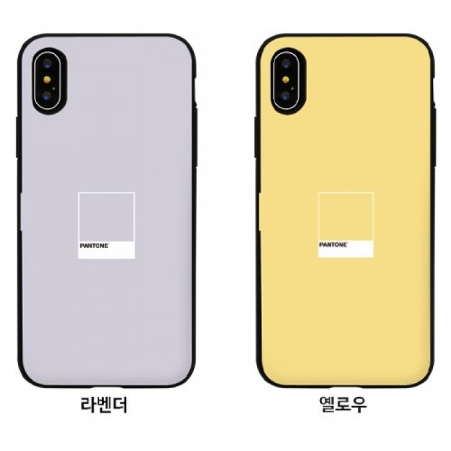 팬톤 카드 도어 범퍼 케이스 (갤럭시 아이폰 LG 60기종), , 코지, 