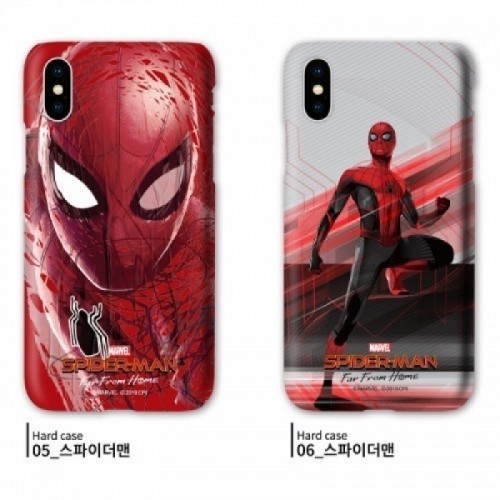 MARVEL 스파이더맨 파 프롬 홈 빈티지 하드 케이스 (갤럭시 아이폰 LG 90기종), , 코지, 