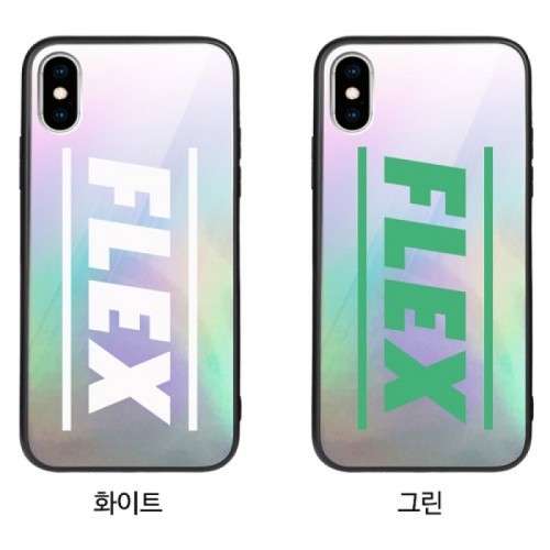 플렉스 홀로그램 미러 범퍼 케이스 아이폰12외, , 코지, 